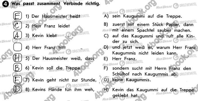 ГДЗ Німецька мова 10 клас сторінка Стр35 Впр4
